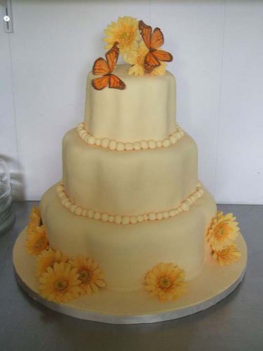 beautiful summer wedding cakes ideas